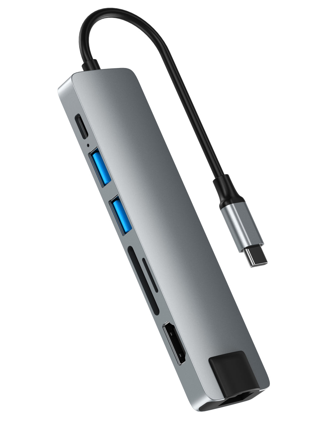 USB C HUB Ethernet 3.0 - 7 Poorten